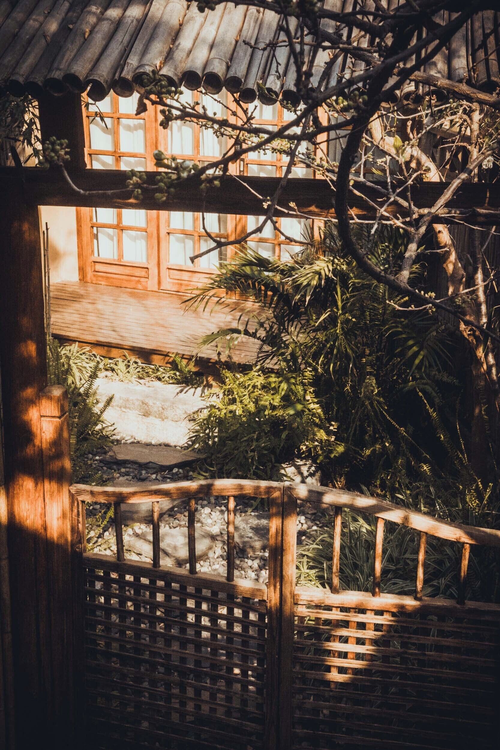 Entrada de la propiedad