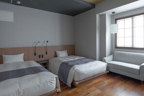 In-room safe, blackout curtains - Fuefukigawa Onsen Zabou (Koshu)