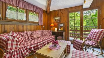 TV connectée, cheminée