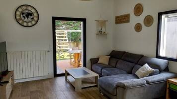 Télévision, cheminée