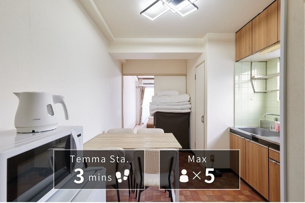 Fridge, microwave, cookware/dishes/utensils