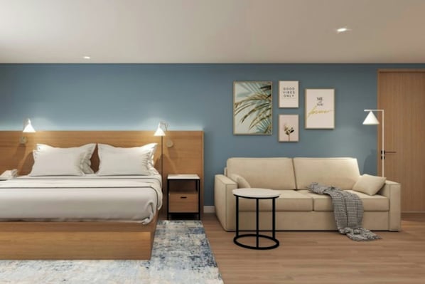 Sengetøy av topp kvalitet, dundyner og senger med overmadrass