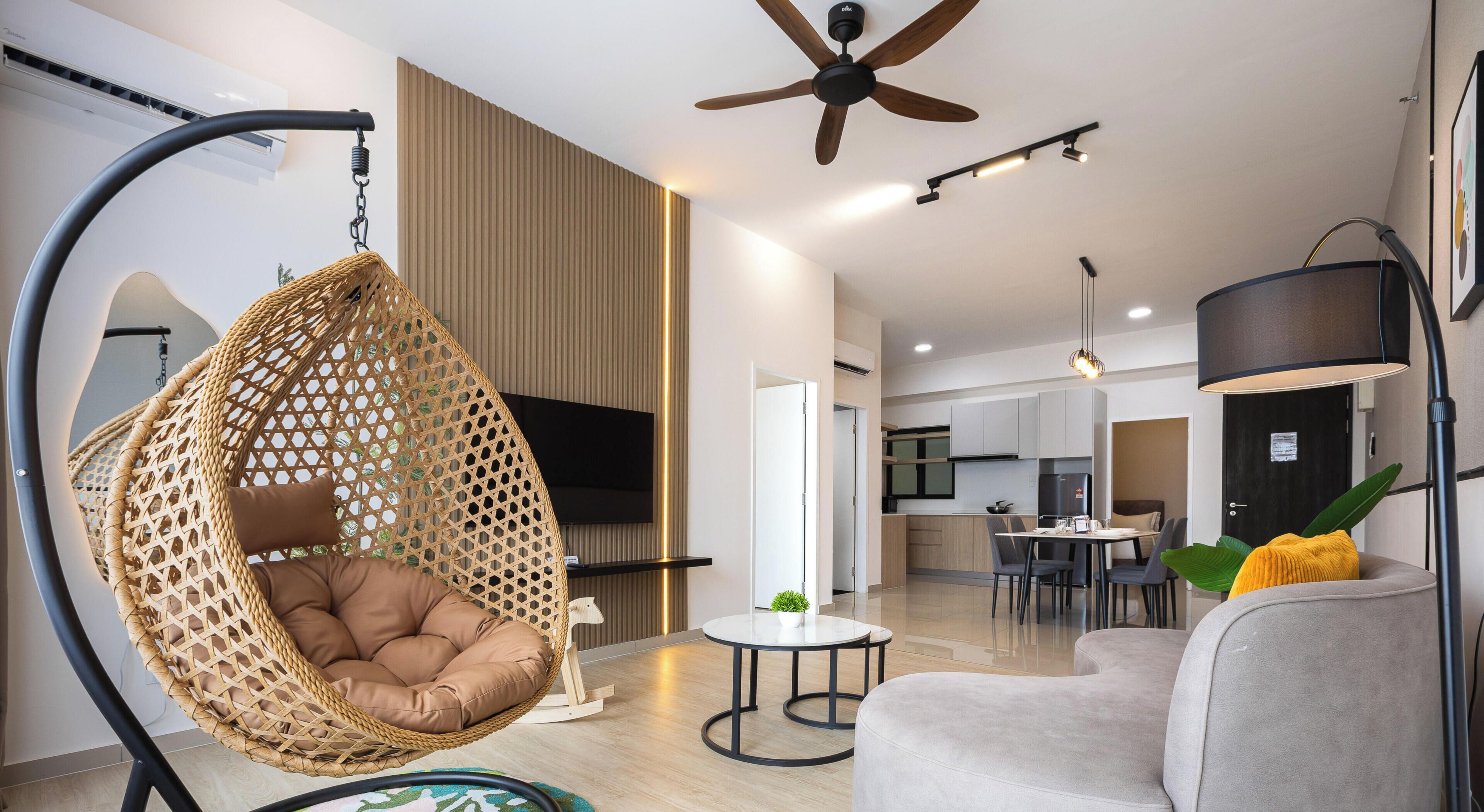 Appartamento Exclusive, 2 camere da letto | Area soggiorno | Smart TV 40 pollici con canali digitali