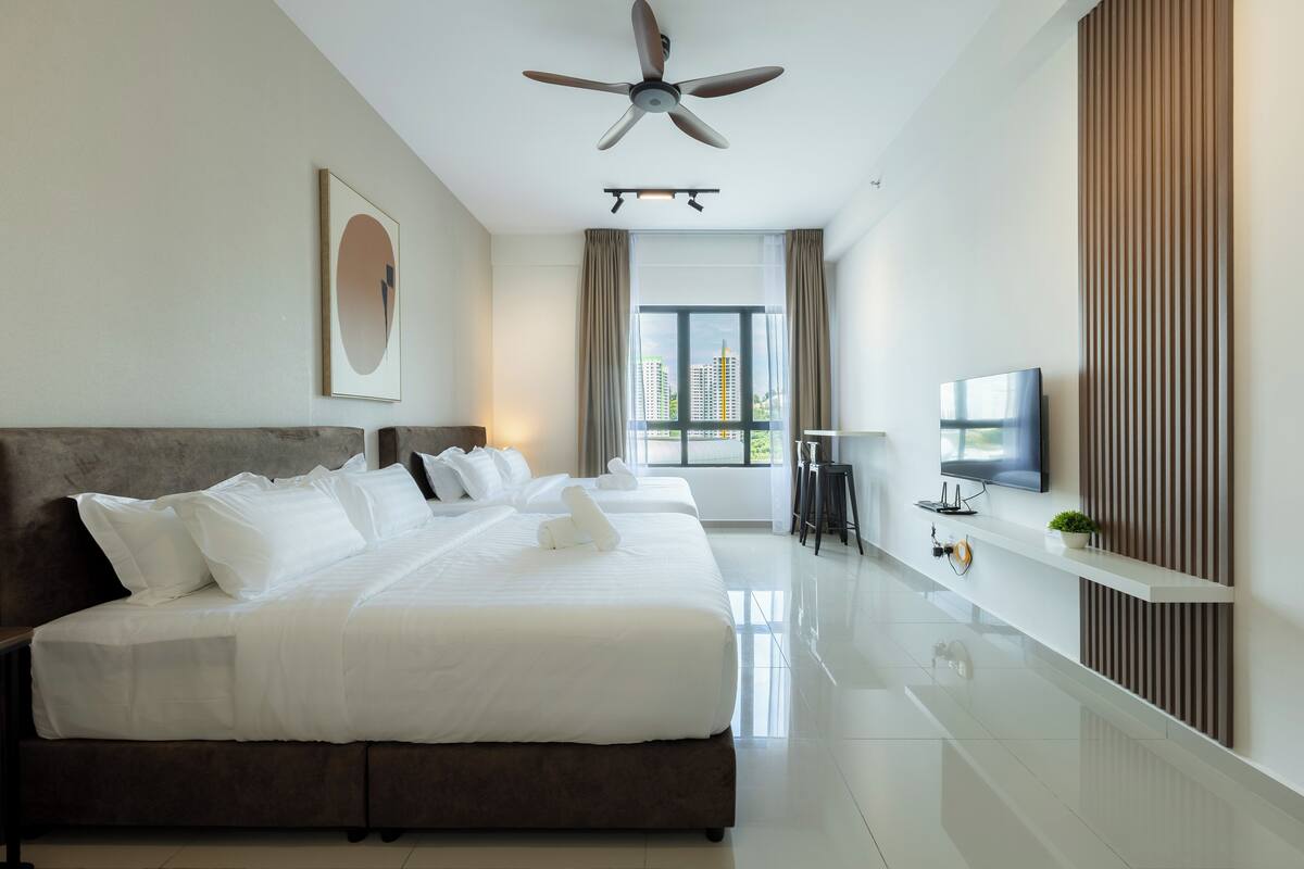 Wifi gratis y ropa de cama