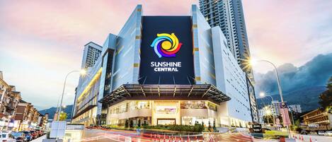 Mặt tiền nơi lưu trú