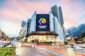 Fachada de la propiedad