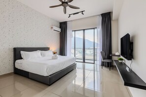 Executive-Apartment, 1 Schlafzimmer, Stadtblick