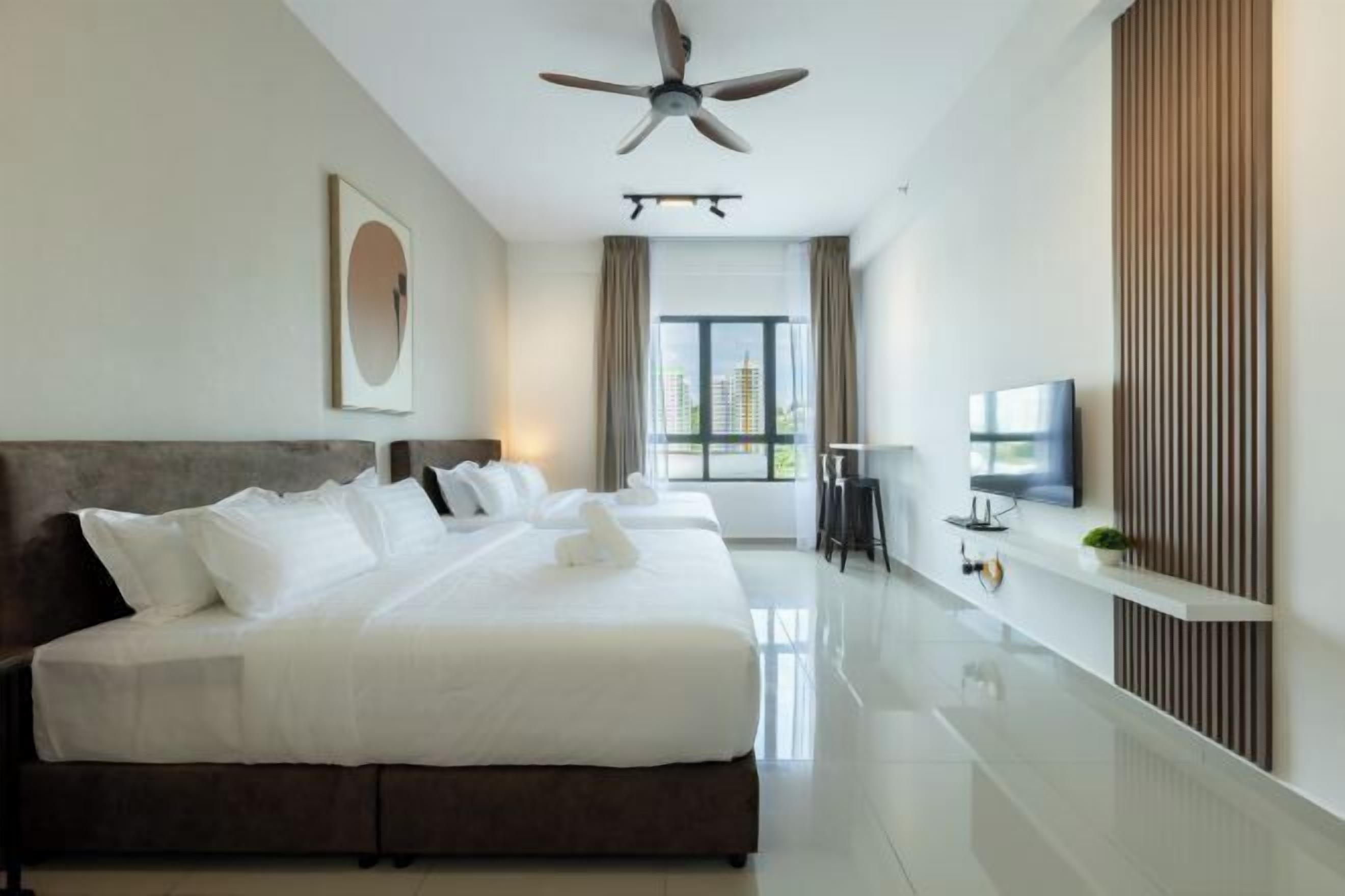 Wifi gratis y ropa de cama 