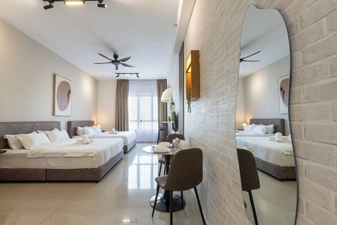 Free WiFi, bed sheets