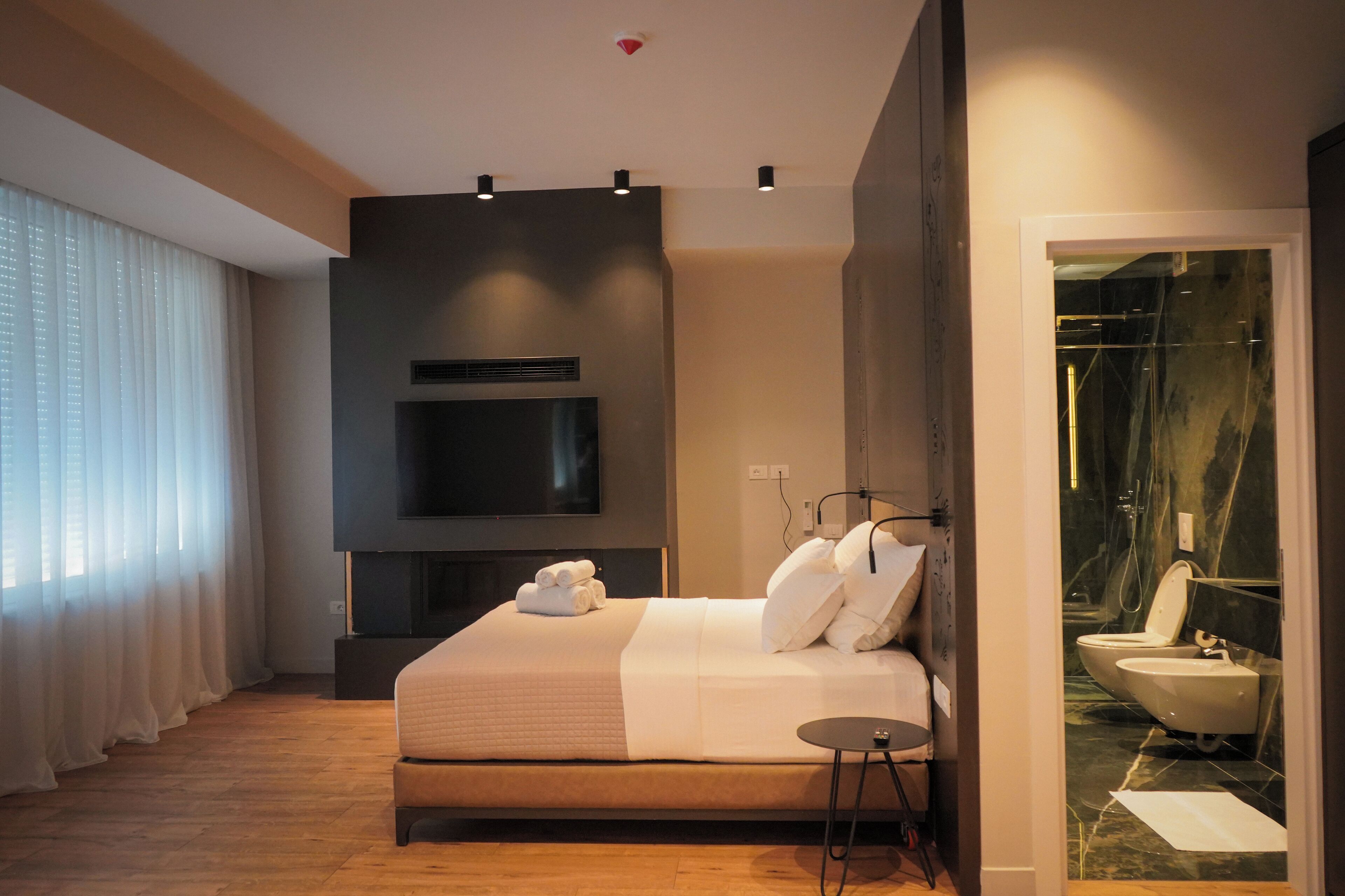 Junior Suite, City View | Frette Italian sheets, premium bedding, memory foam beds