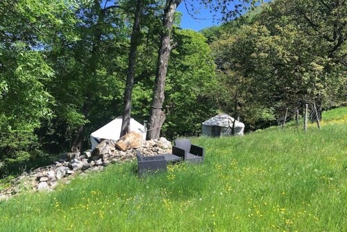 Jurta Cinghialotto Farm-based Camping Rasa - Centovalli