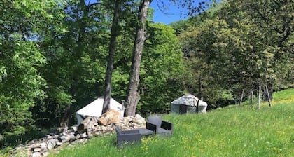 Jurta Cinghialotto Farm-based Camping Rasa - Centovalli