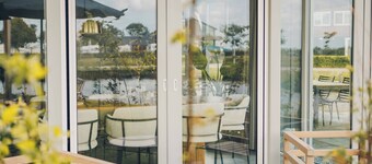 A large detached Watervilla with view of the inner harbour