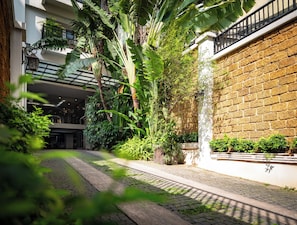 Fachada de la propiedad