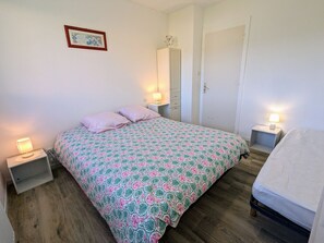 3 chambres, Wi-Fi gratuit, draps fournis