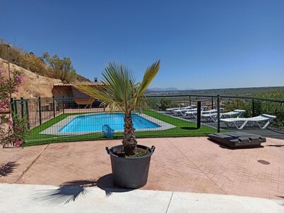 Modern cozy homes with fireplace in Jaén