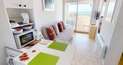 Appartement T2 Frontignan-Plage avec Terrasse et Parking