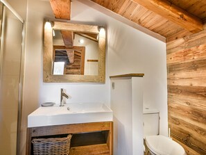 Bathroom - Chalet T4 in Les Gets - 8 ppl, Panoramic View (Les Gets)