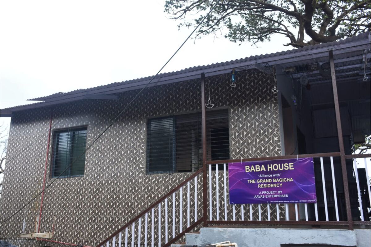 Fassade der Unterkunft