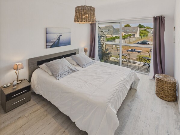 2 bedrooms, free WiFi - 200m from the beach – 2 adults and 2 children (Ile Tudy)