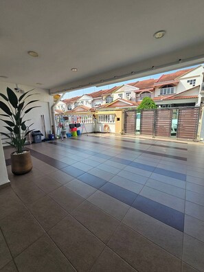 Enceinte de l’hébergement