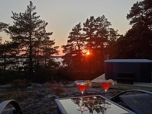 Bain à remous extérieur