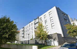 Voorkant van accommodatie