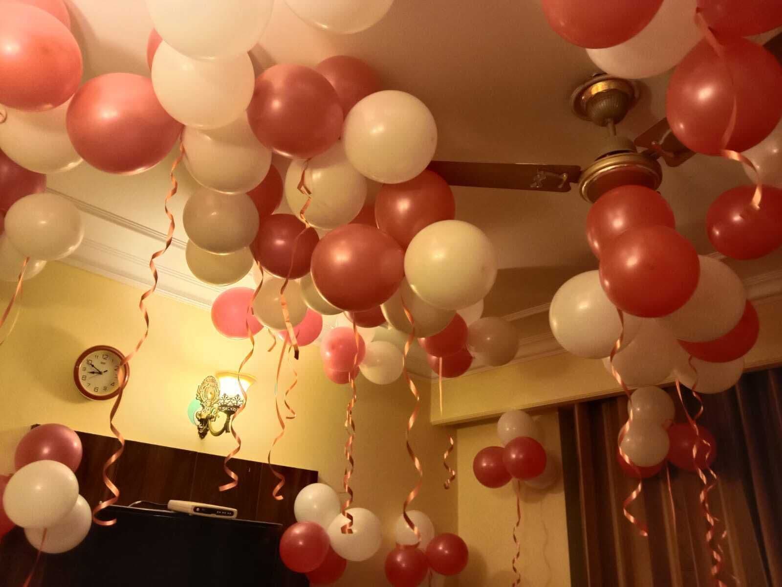 Spiseområde på rommet