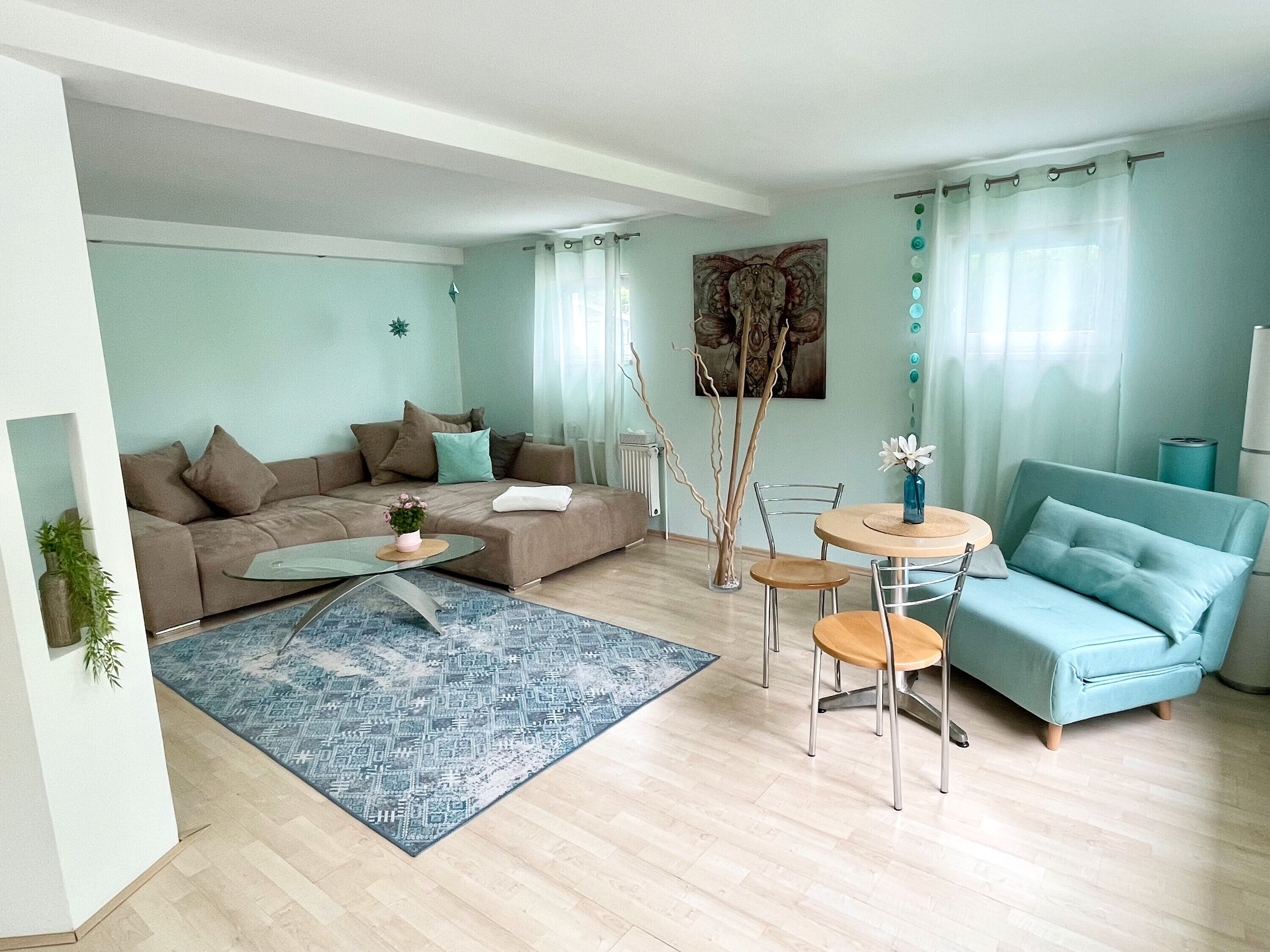 TV, ping pong, stereo