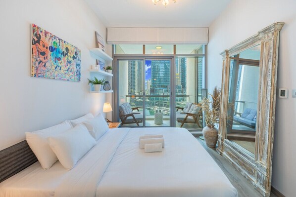 1 bedroom, iron/ironing board, free WiFi, bed sheets