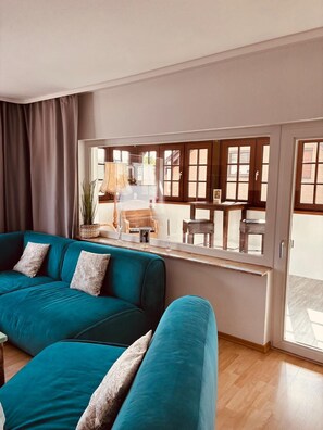 TV - Vacation home Dreiflüsse with parking lot (Hann. Münden)