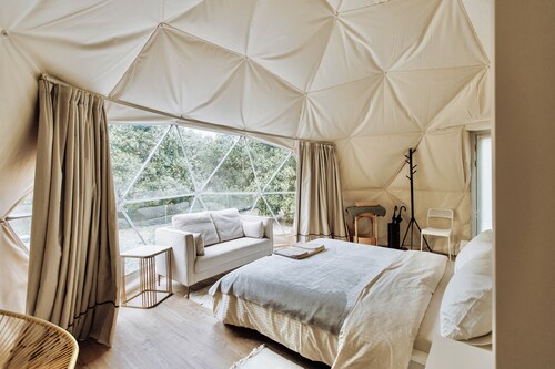 Orange-Garden View Dome - Geometry Park