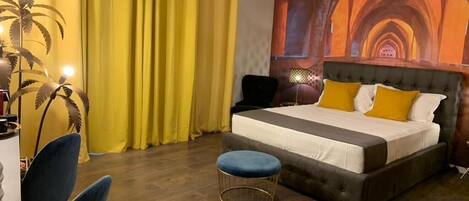 Chambre Double Majestueuse, balcon, vue ville