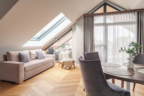 Living area - Apartament MONTE z jacuzzi i sauną (Zakopane)