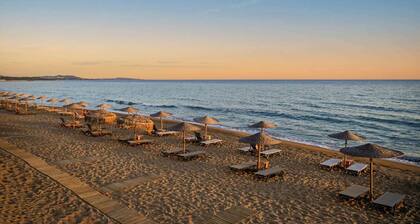 Kourouta Beachfront Escape Walk to the Waves