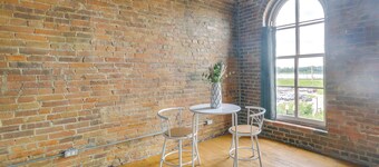 Deck + River View: Loft in Downtown Hannibal