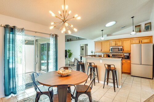 Palm Coast Comfort: Family Home w/ Lanai, Big Yard