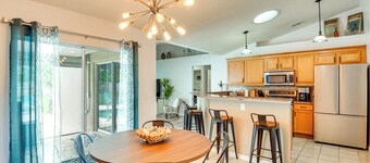 Palm Coast Comfort: Family Home w/ Lanai, Big Yard