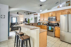 Interior - Palm Coast Comfort: Family Home w/ Lanai, Big Yard (Palm Coast)