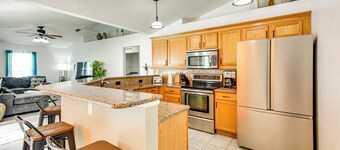 Palm Coast Comfort: Family Home w/ Lanai, Big Yard