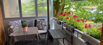 Exclusive vacation apartment in the heart of Husum with balcony and private parking space