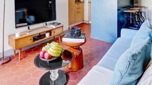 City Apartment, 1 Queen Bed with Sofa bed, Non Smoking | Living area - Stylish Le Marais 1BR - Heart of Paris (Paris)