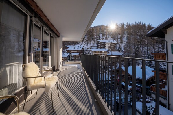 Deluxe-lejlighed - ikke-ryger - byudsigt | Terrasse/gårdhave