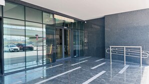 Entrée de l’hébergement 