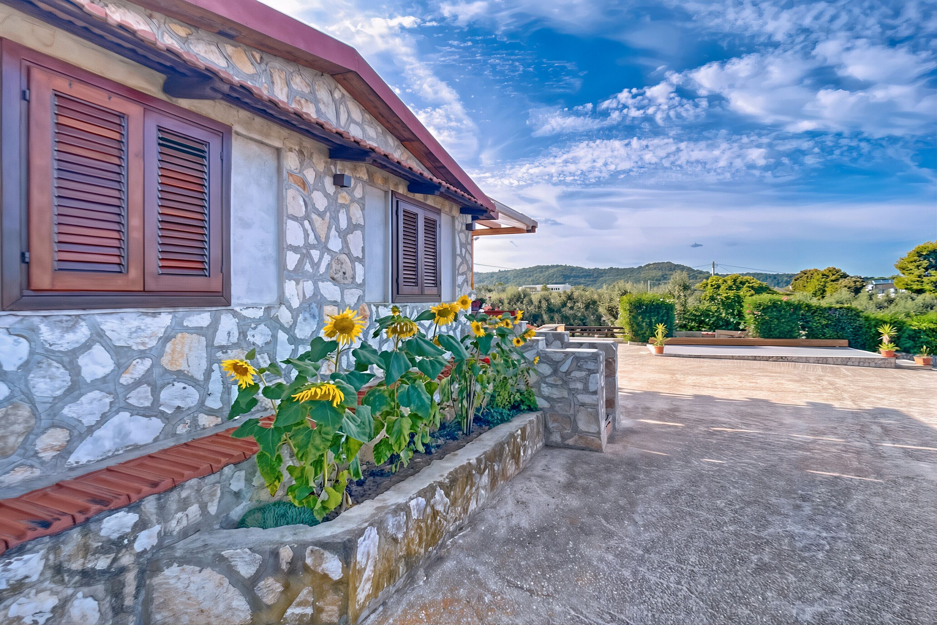 Enceinte de l’hébergement