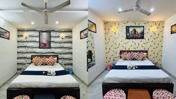 Kamar Mewah | Meja kerja, ruang kerja ramah laptop, dan Wi-Fi gratis