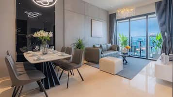 Family Suite, 4 Bedrooms, Club Lounge Access, City View | View from room