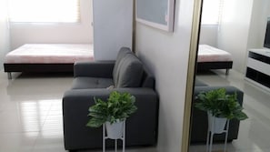 Apartamento, 1 habitación, accesible para personas con discapacidad, piscina privada | Interior
