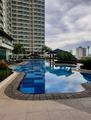 Apartamento, 1 habitación, accesible para personas con discapacidad, piscina privada | Piscina | Una piscina cubierta