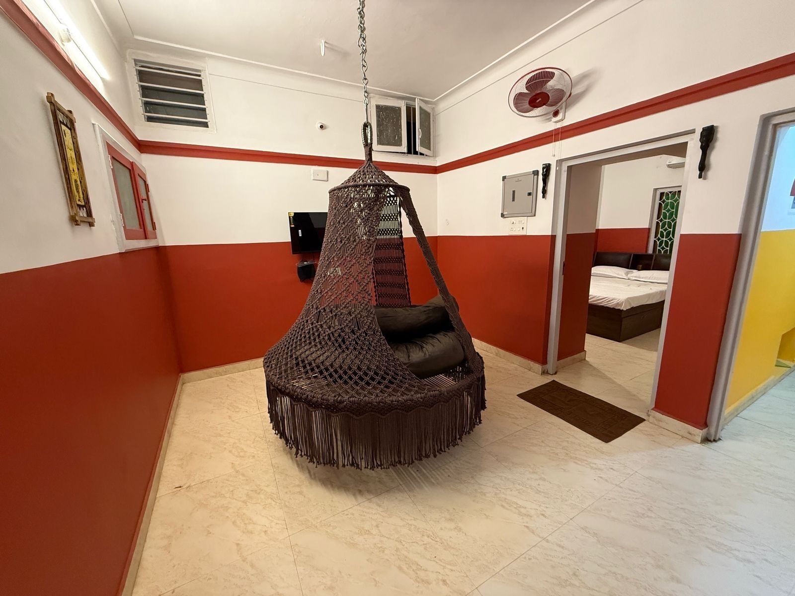 1 多间卧室、熨斗/熨衣板、WiFi、床单